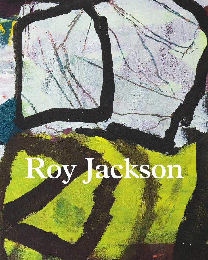 Roy Jackson Book Launch and Exhibition Poster for Yellow House