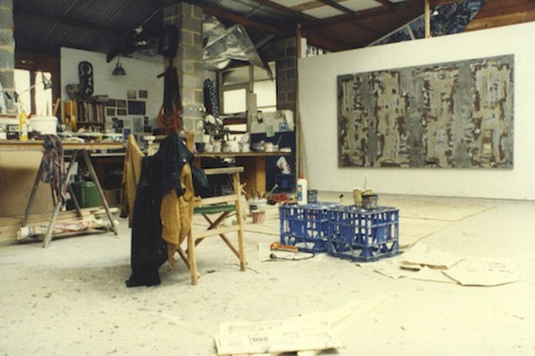 Inside Wedderburn studio, 1990s