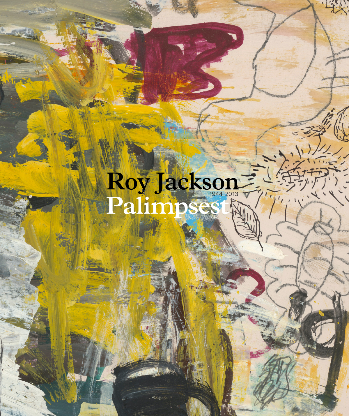 Roy Jackson Palimpsest Exhibition Poster, Roy Jackson